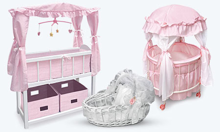 Doll Crib, Doll Chair, Doll Wardrobe